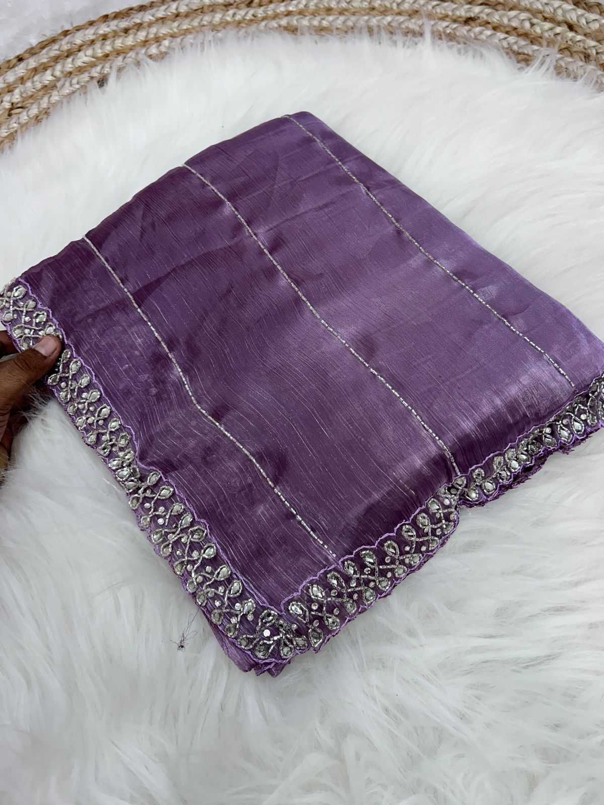 YNF JIMMY CHOO JHT HAND SAREES WHOLESALE JIMMY CHOO PARTY WEAR FANCY SAREES MANUFACTURER    